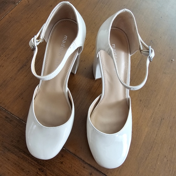 Steve Madden bone heels size 7.5 excellent condition - Picture 4 of 9